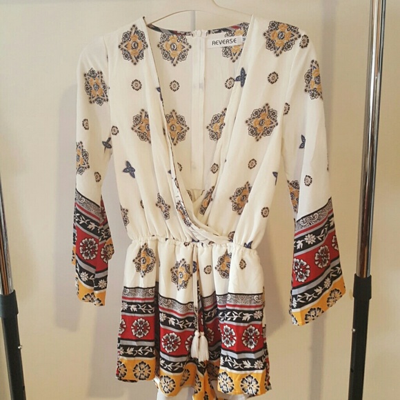 Reverse Pants - Romper